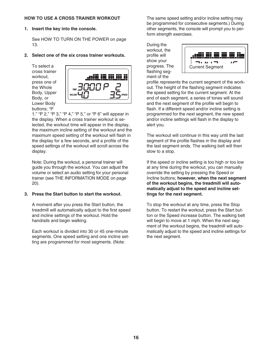 Gold's Gym CWTL05607 User Manual | Page 16 / 36