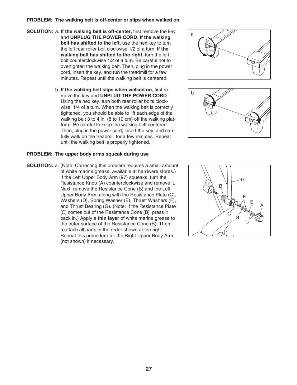 Gold's Gym CWTL05607 User Manual | Page 27 / 36
