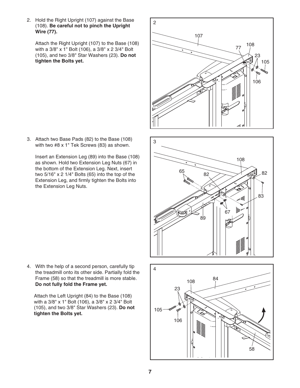 Gold's Gym CWTL05607 User Manual | Page 7 / 36