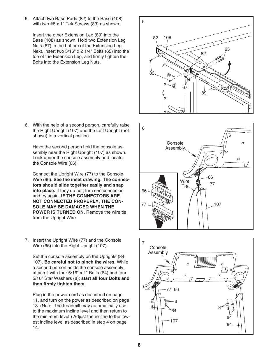 Gold's Gym CWTL05607 User Manual | Page 8 / 36