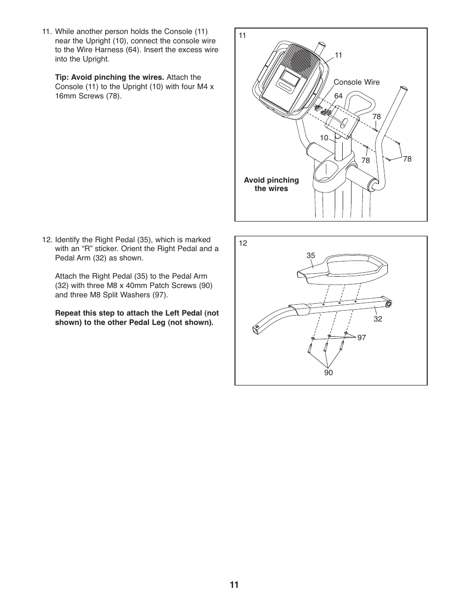 Gold's Gym GGEL66008.0 User Manual | Page 11 / 28