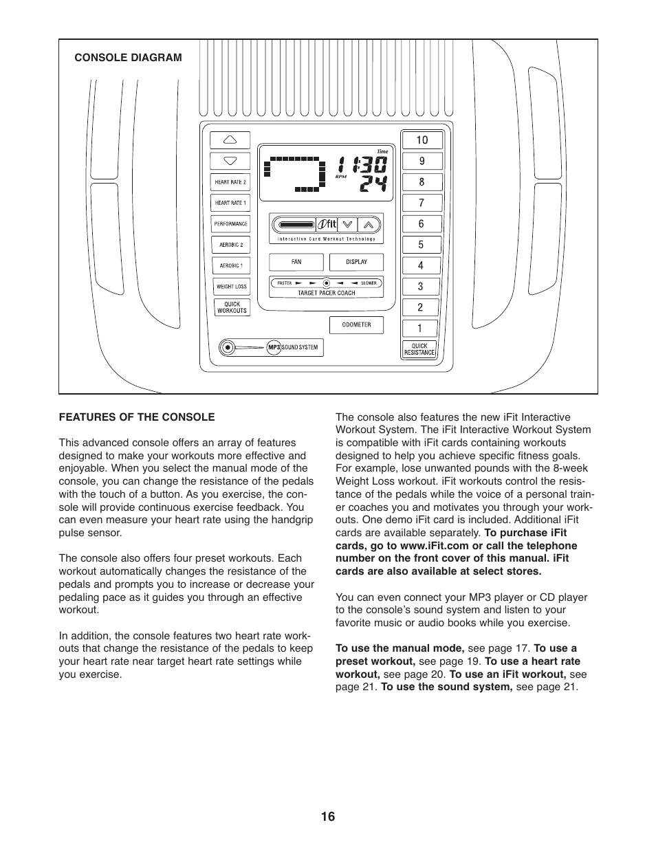 Gold's Gym GGEL66008.0 User Manual | Page 16 / 28