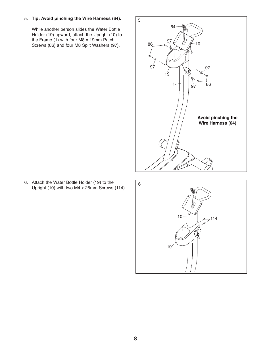 Gold's Gym GGEL66008.0 User Manual | Page 8 / 28