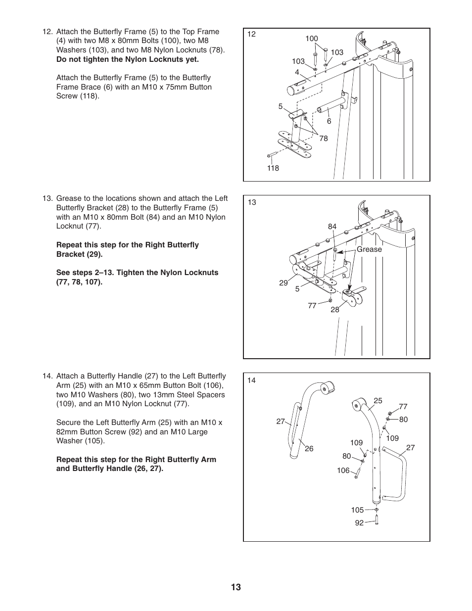 Gold's Gym Platinum GGSY3058.0 User Manual | Page 13 / 36