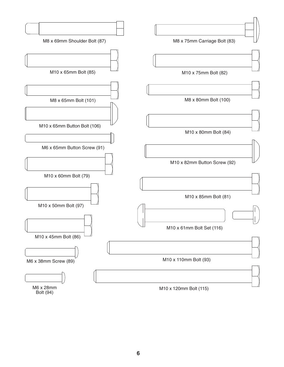 Gold's Gym Platinum GGSY3058.0 User Manual | Page 6 / 36