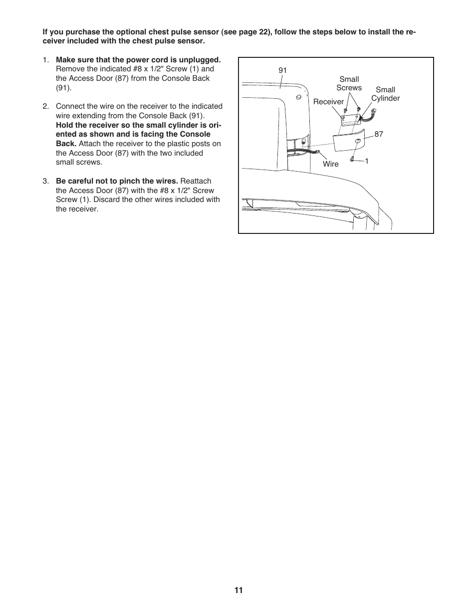 Gold's Gym GGTL80608.0 User Manual | Page 11 / 36