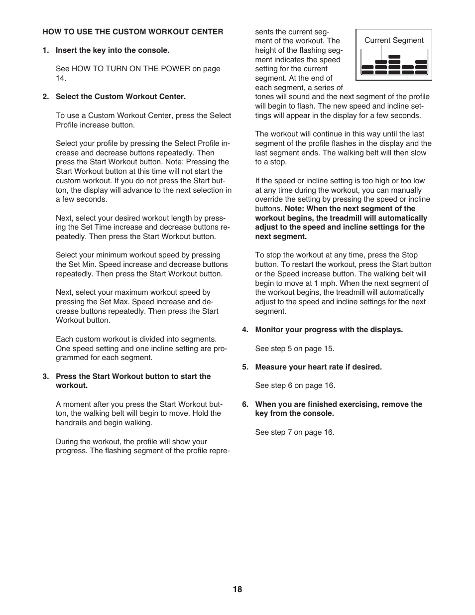 Gold's Gym GGTL80608.0 User Manual | Page 18 / 36