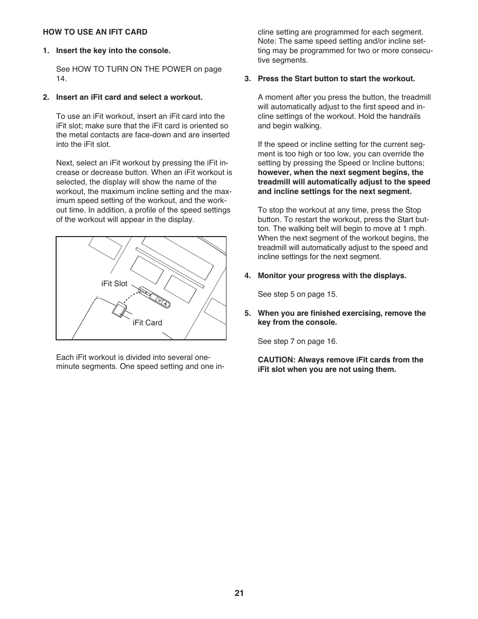 Gold's Gym GGTL80608.0 User Manual | Page 21 / 36