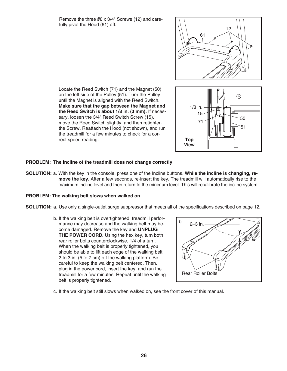 Gold's Gym GGTL80608.0 User Manual | Page 26 / 36