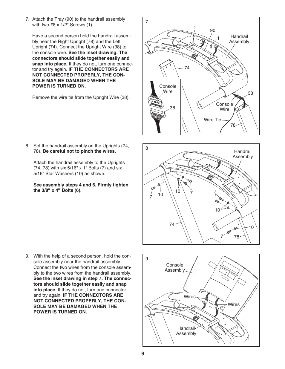 Gold's Gym GGTL80608.0 User Manual | Page 9 / 36