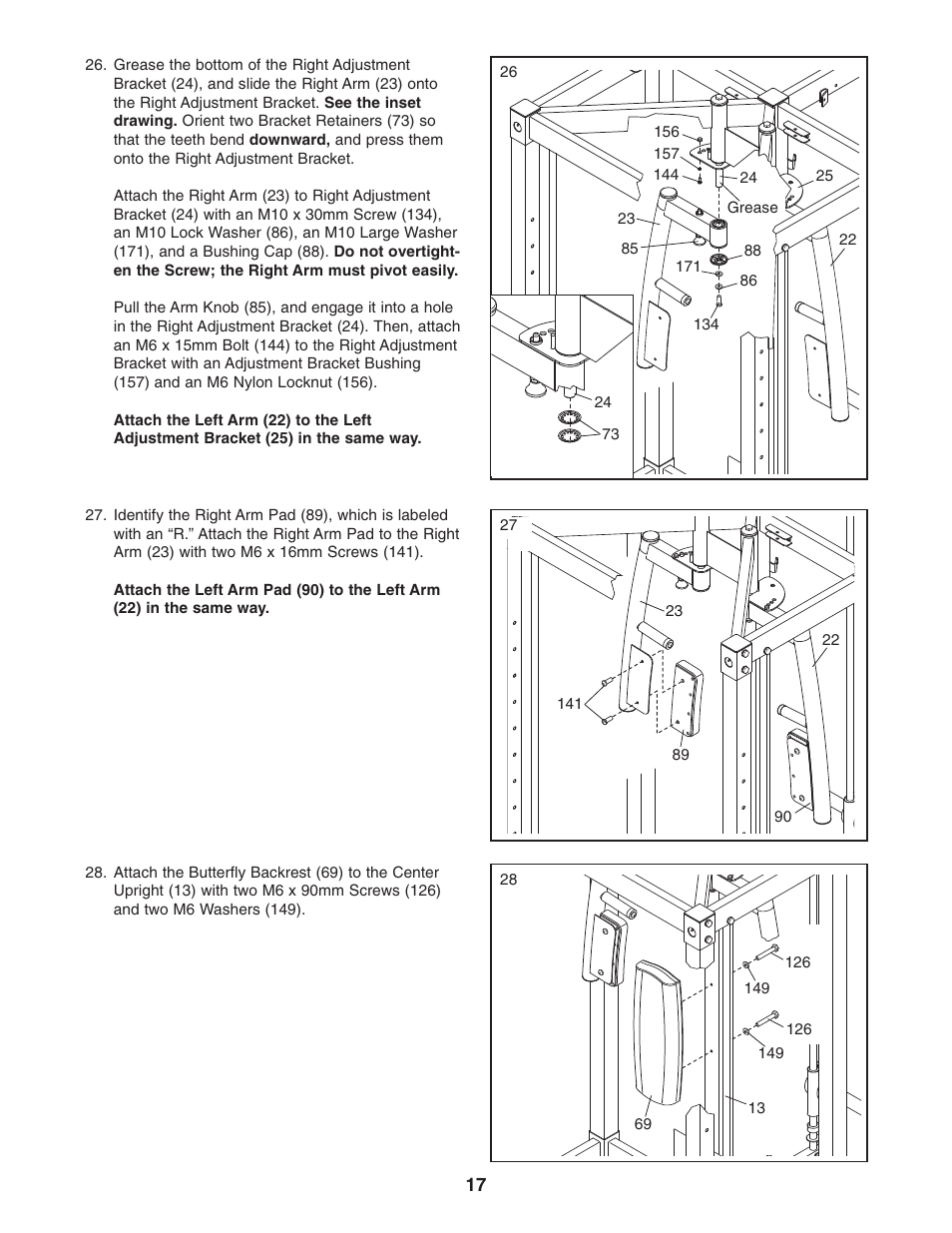 Gold's Gym GGBE8057.0 User Manual | Page 17 / 44