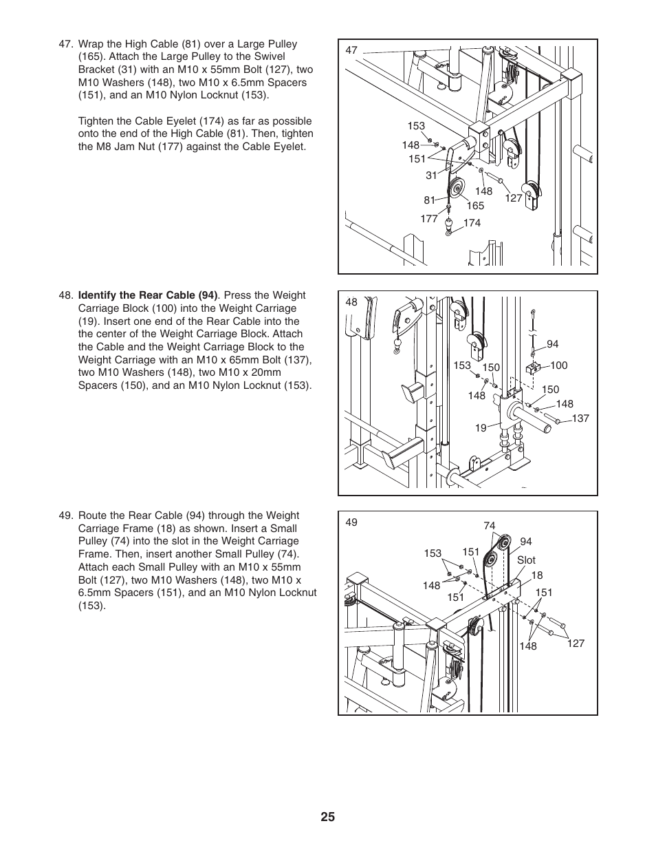 Gold's Gym GGBE8057.0 User Manual | Page 25 / 44