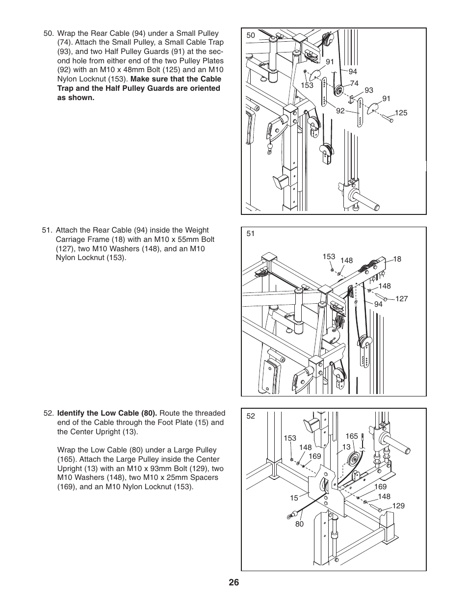 Gold's Gym GGBE8057.0 User Manual | Page 26 / 44
