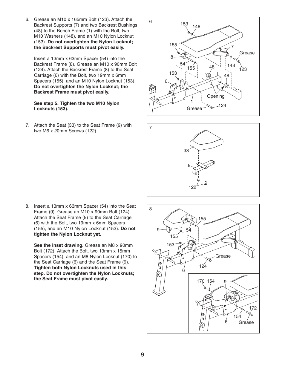 Gold's Gym GGBE8057.0 User Manual | Page 9 / 44