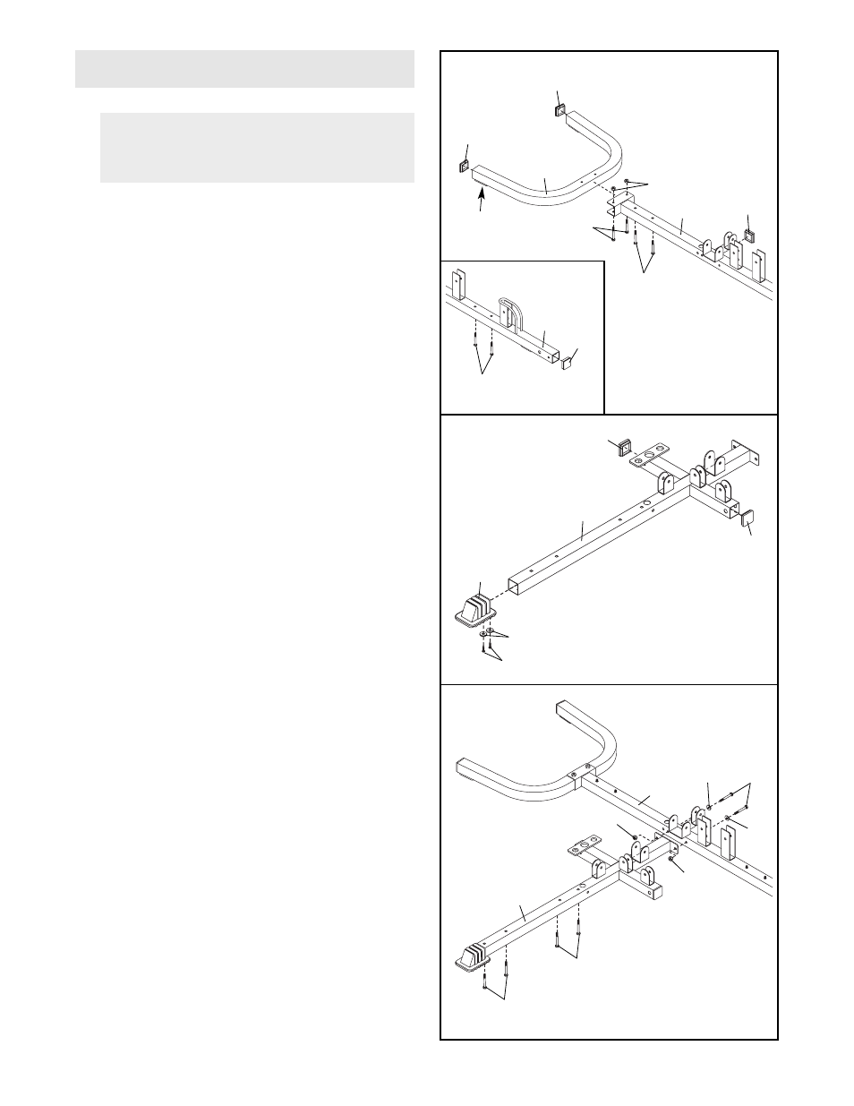 Frame assembly | Gold's Gym XRT 75 GGSY69320 User Manual | Page 6 / 42