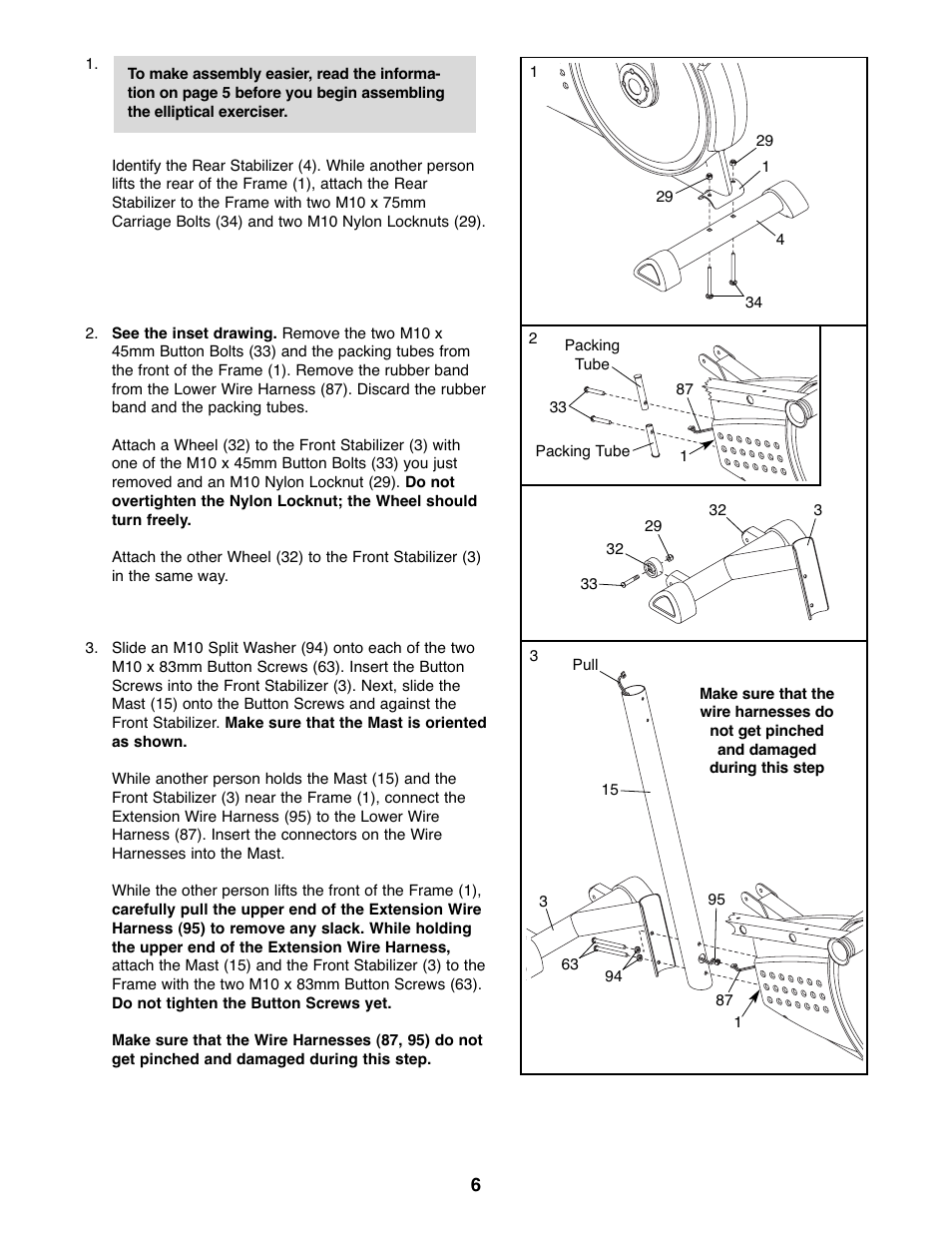 Gold's Gym GGEL62707.0 User Manual | Page 6 / 20