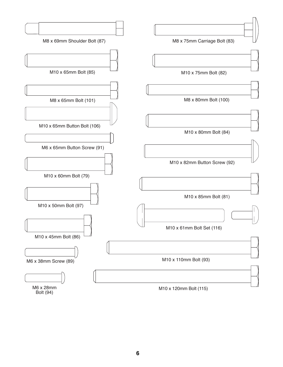 Gold's Gym GGSY3066.1 User Manual | Page 6 / 36