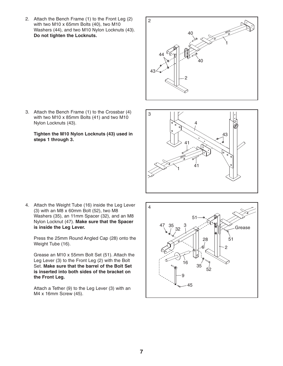 Gold's Gym GGBE1067.0 User Manual | Page 7 / 16