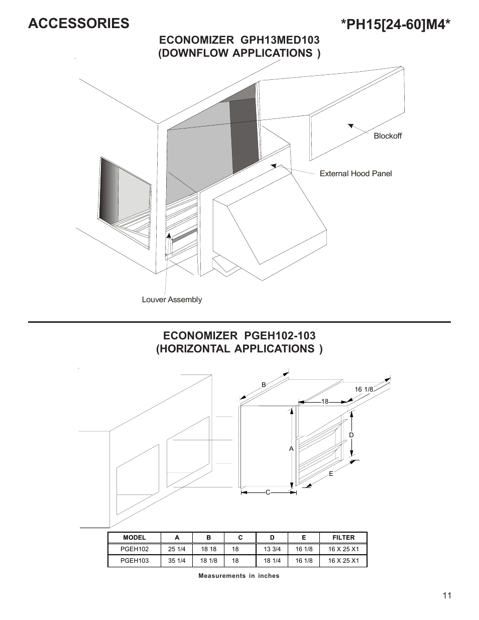 Accessories | Goodman Mfg R-410A User Manual | Page 11 / 47