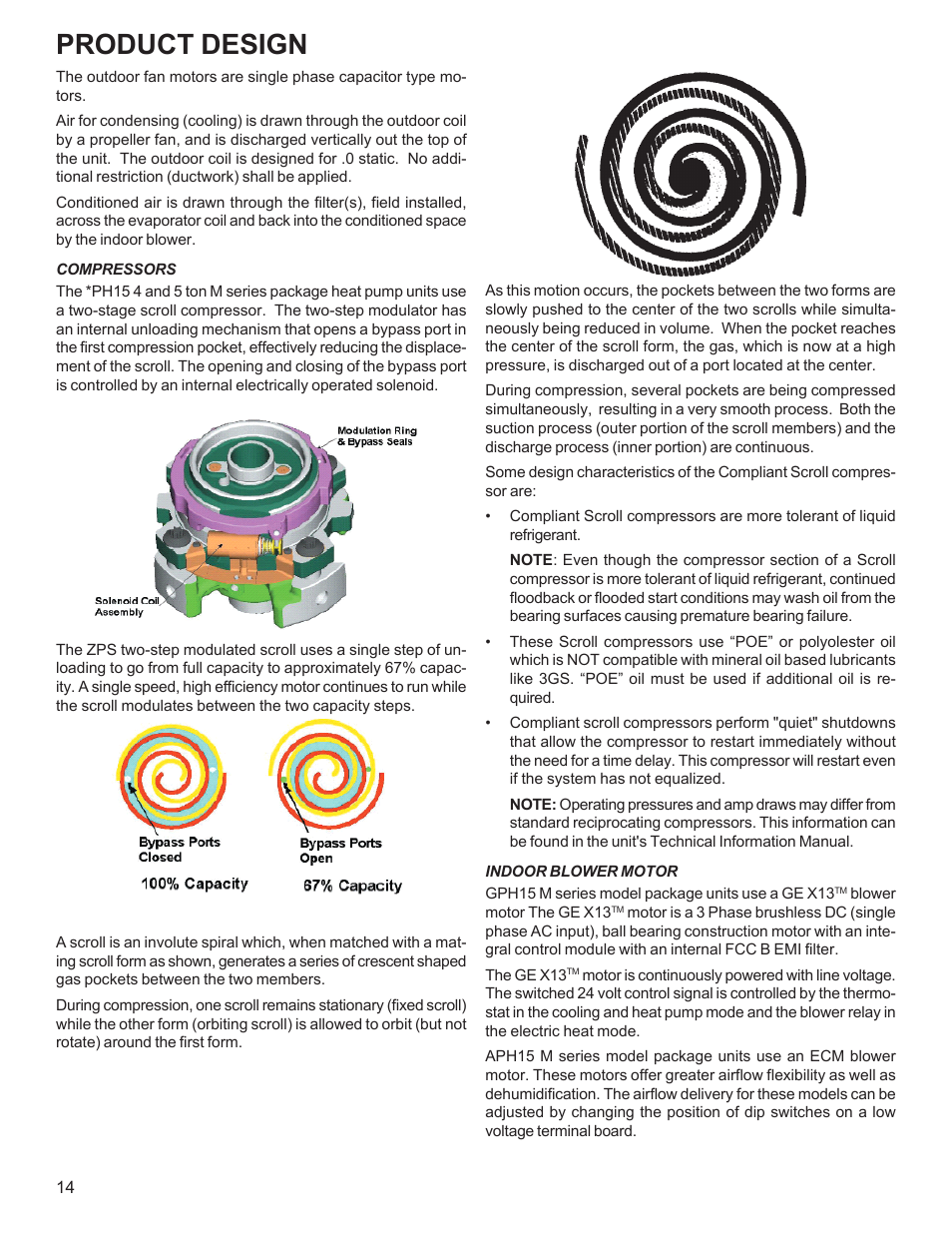 Product design | Goodman Mfg R-410A User Manual | Page 14 / 47
