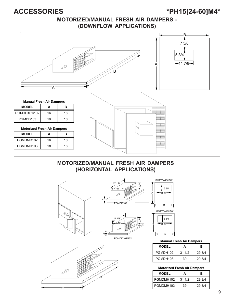 Accessories | Goodman Mfg R-410A User Manual | Page 9 / 47