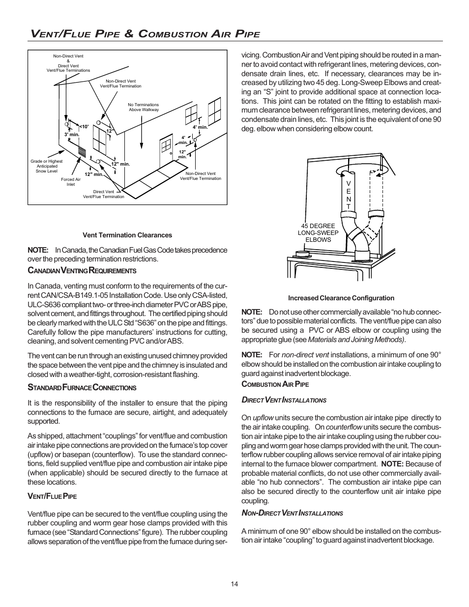 Goodman Mfg MVC95 User Manual | Page 14 / 60