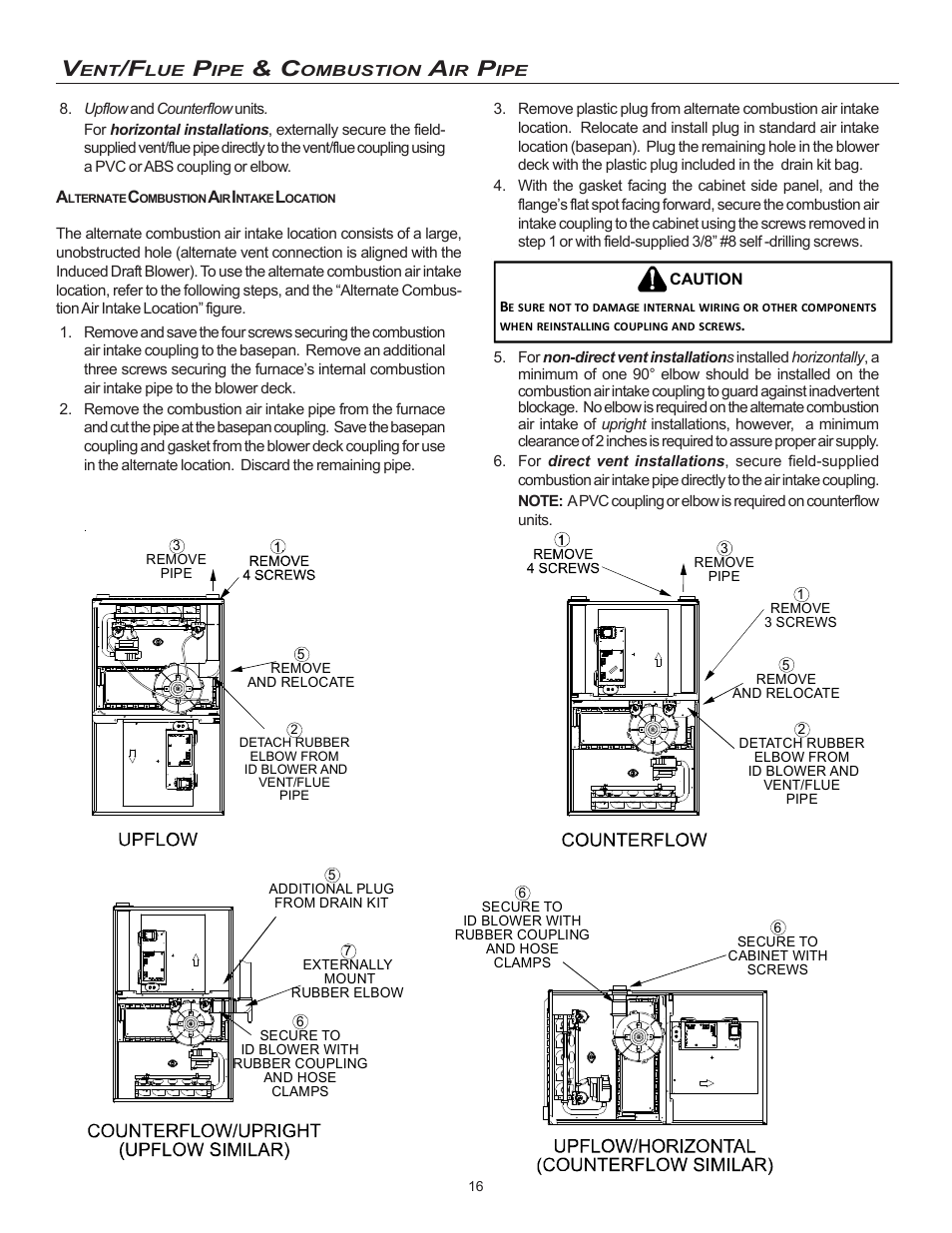 Goodman Mfg MVC95 User Manual | Page 16 / 60