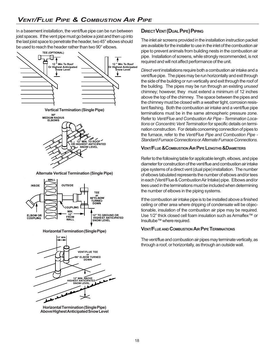 Goodman Mfg MVC95 User Manual | Page 18 / 60