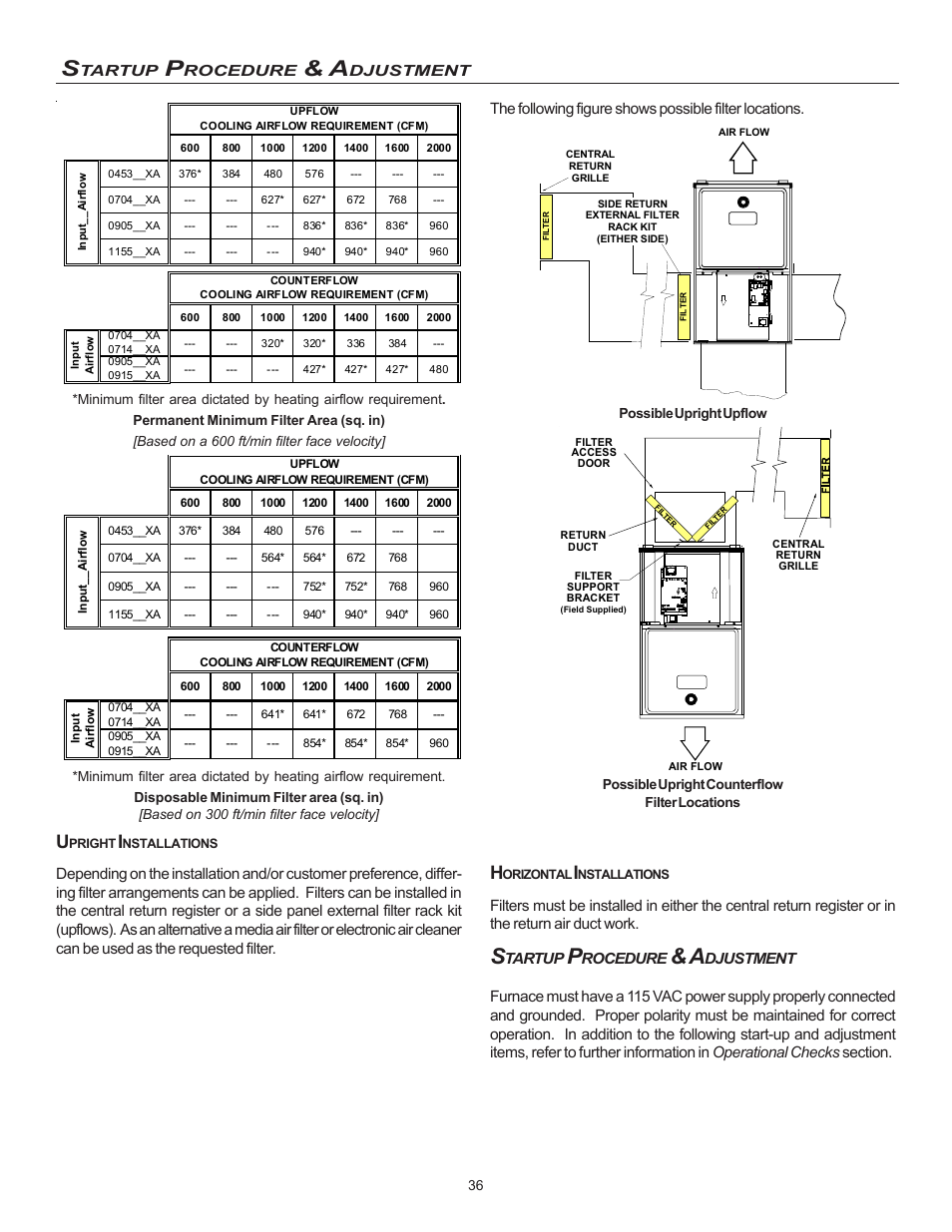 Goodman Mfg MVC95 User Manual | Page 36 / 60