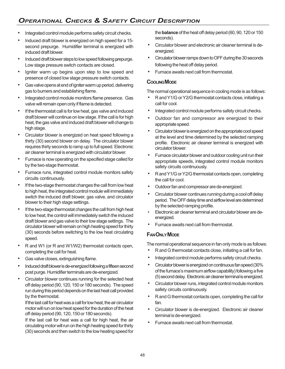 Goodman Mfg MVC95 User Manual | Page 48 / 60