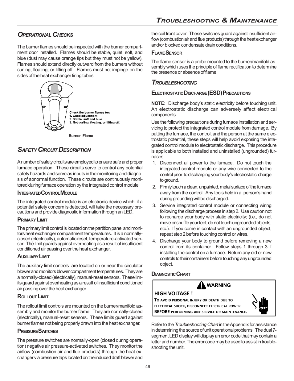 Goodman Mfg MVC95 User Manual | Page 49 / 60