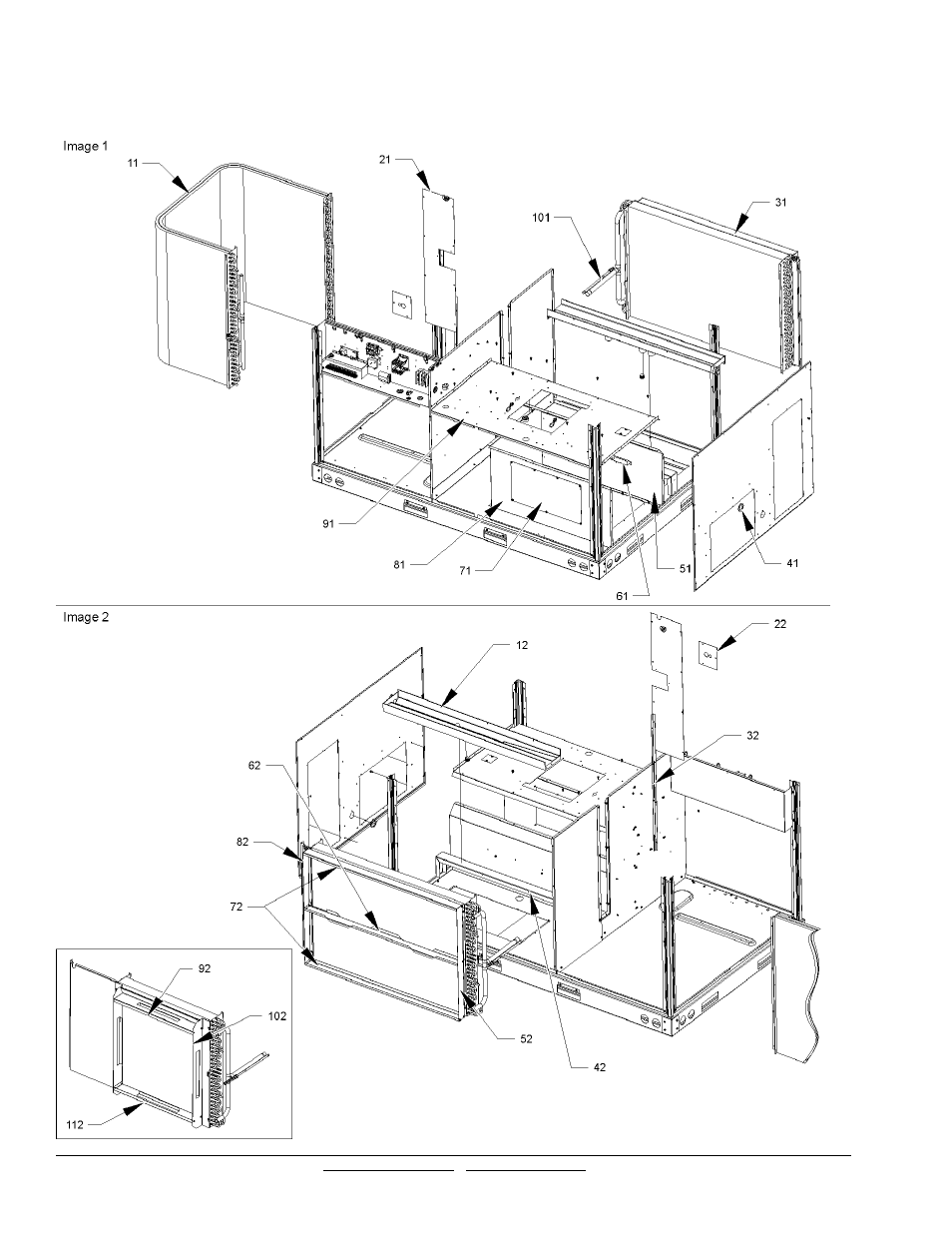 Partition assy | Goodman Mfg CPC048XXX4BXXXBA User Manual | Page 8 / 13