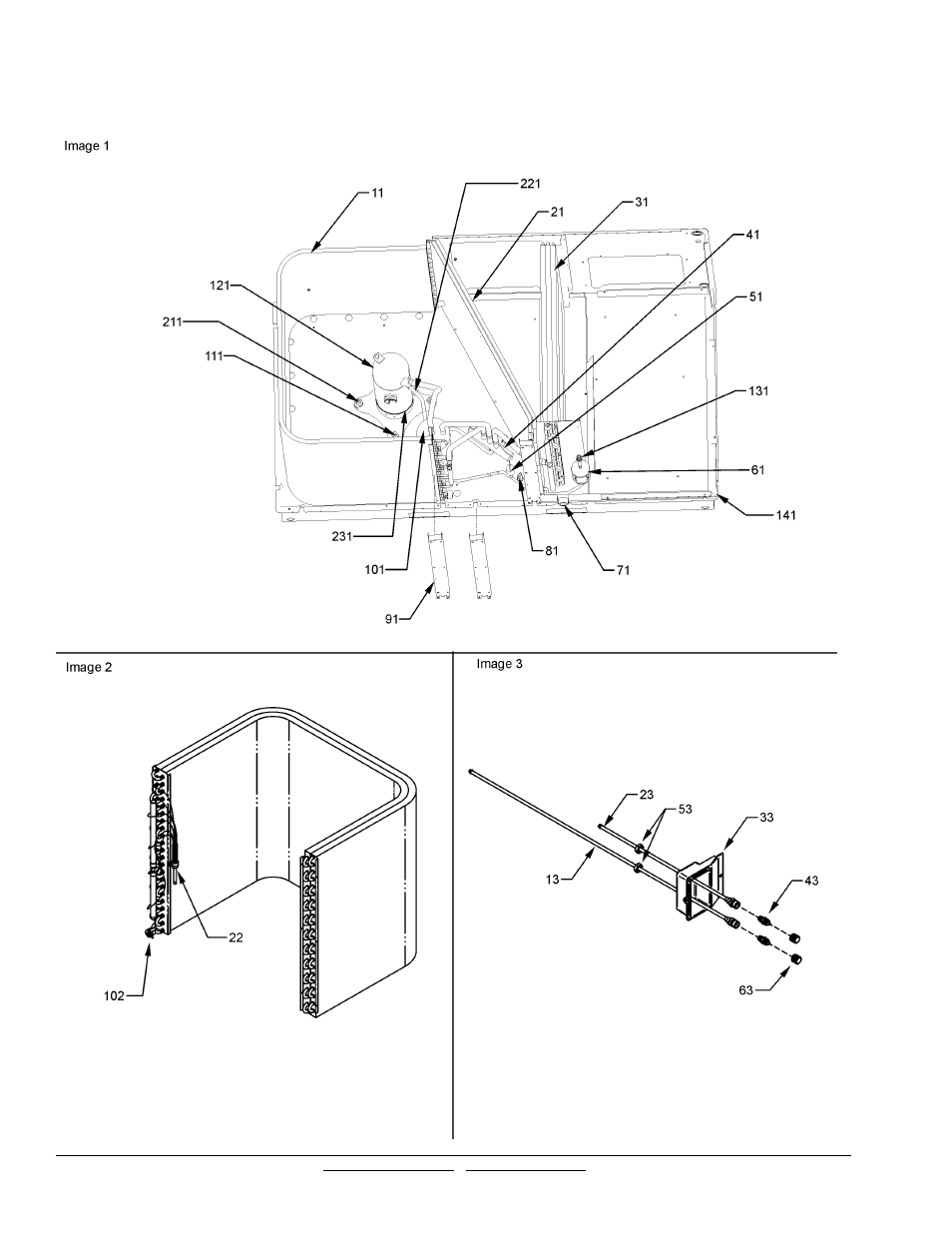Chassis assembly | Goodman Mfg GPH1430H41AB User Manual | Page 6 / 12