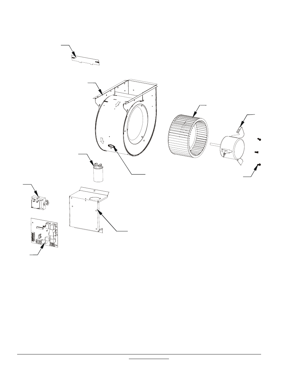 Blower and control panel | Goodman Mfg GMS80905CNCC User Manual | Page 10 / 12