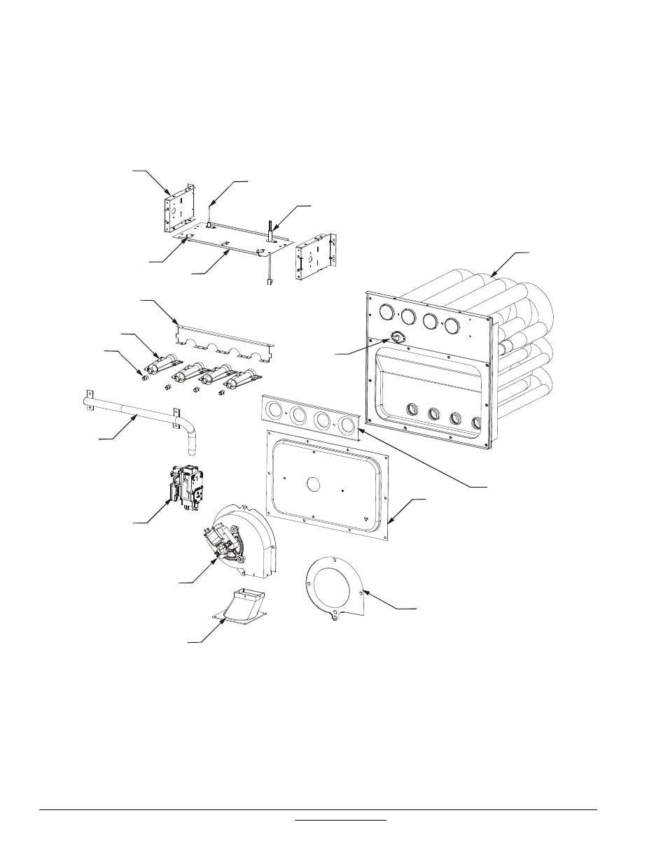 Heat exchanger assy | Goodman Mfg GDS80904BXCB User Manual | Page 8 / 10