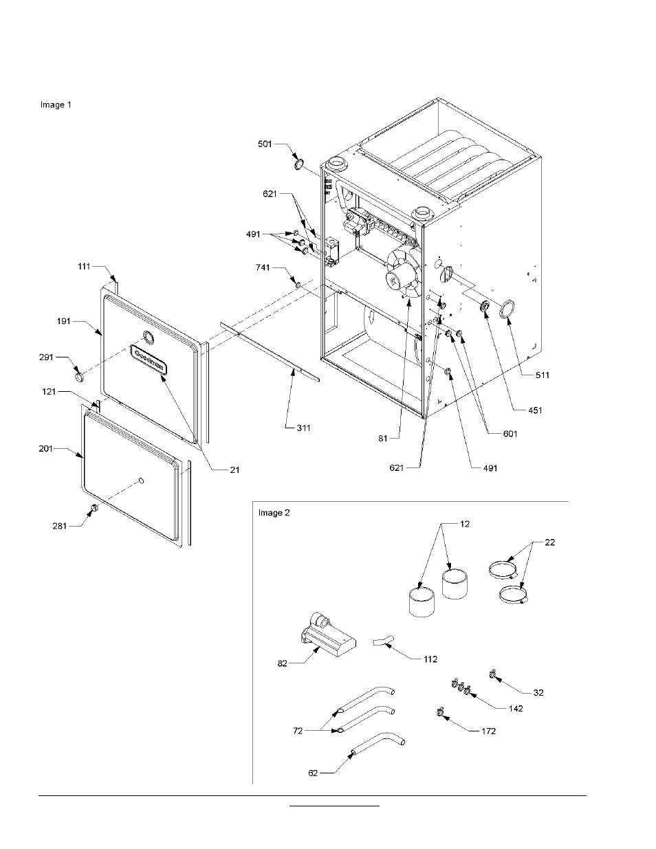Cabinet | Goodman Mfg GKS90904CXAD User Manual | Page 4 / 11