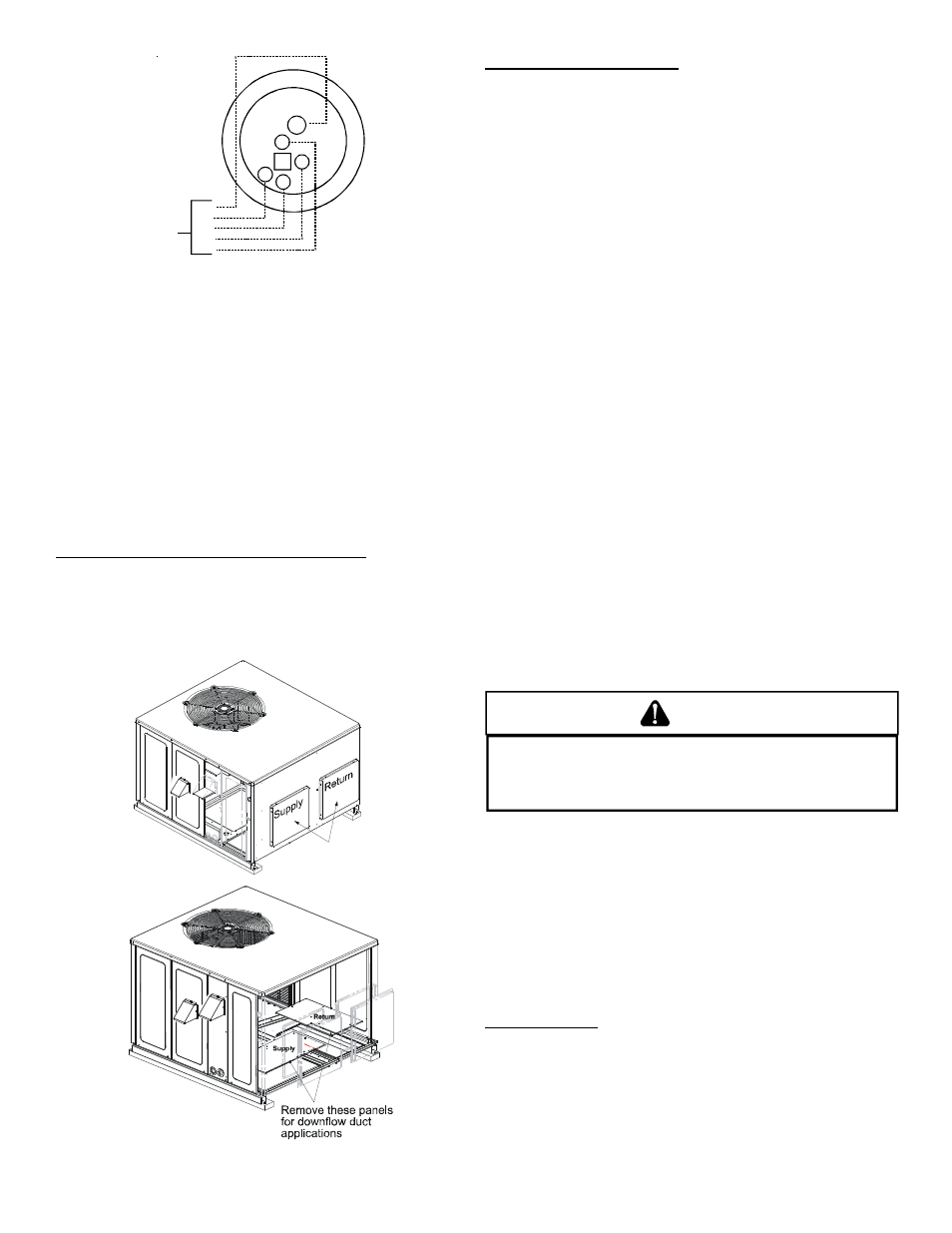 Circulating air and filters a, Caution | Goodman Mfg GPG13 User Manual | Page 10 / 40