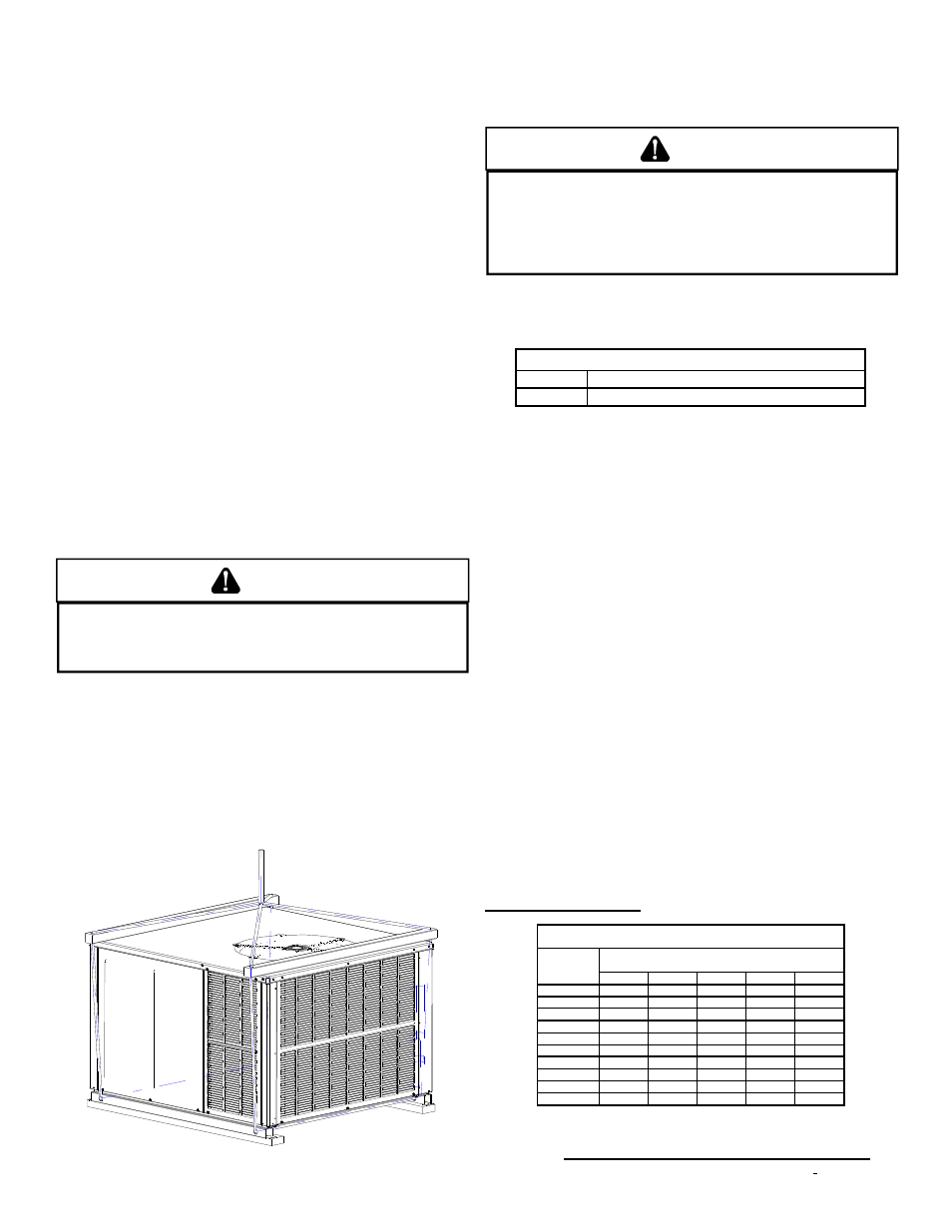 Rigging details, Gas piping, U.s. i | Warning, Inlet gas pressure | Goodman Mfg GPG13 User Manual | Page 6 / 40