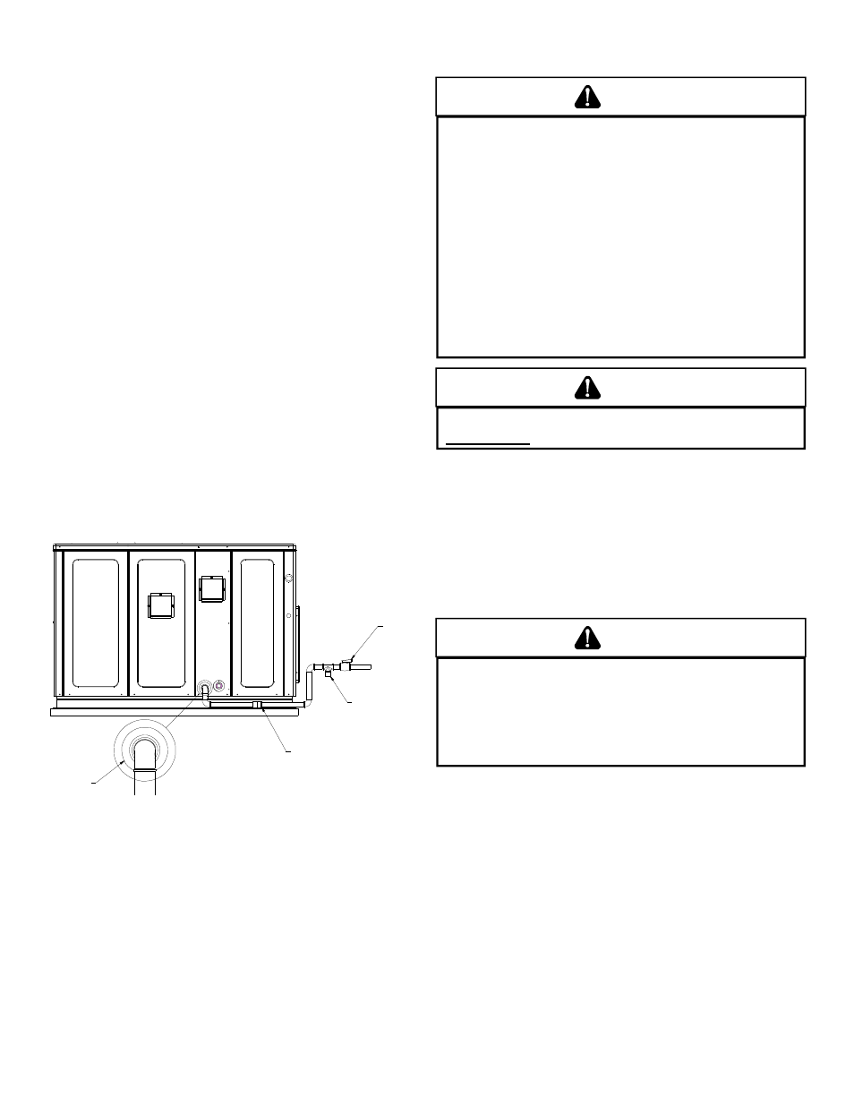 Caution, Warning | Goodman Mfg GPG13 User Manual | Page 7 / 40