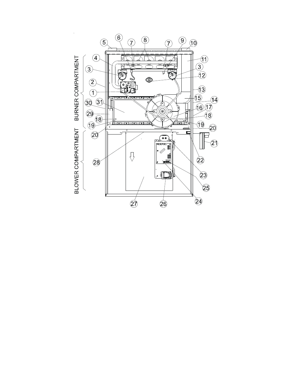 Component identification | Goodman Mfg GMH95 User Manual | Page 5 / 15