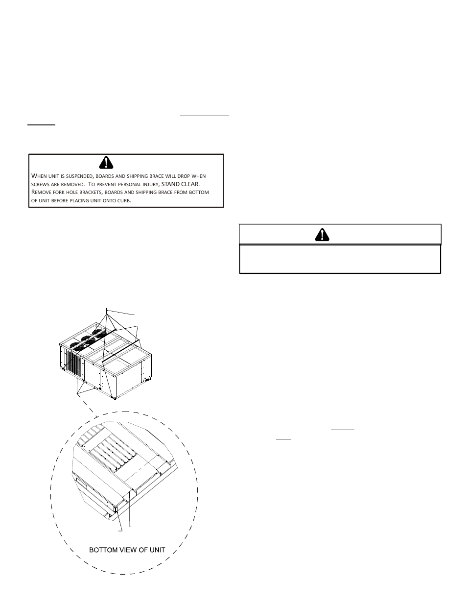 Caution, Warning | Goodman Mfg IO-367B User Manual | Page 5 / 20