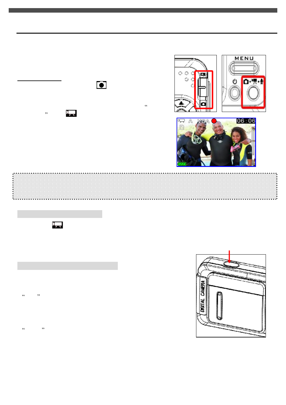 Taking a movie (dv mode) | Goodman Mfg G-SHOT 3029TFT User Manual | Page 24 / 40