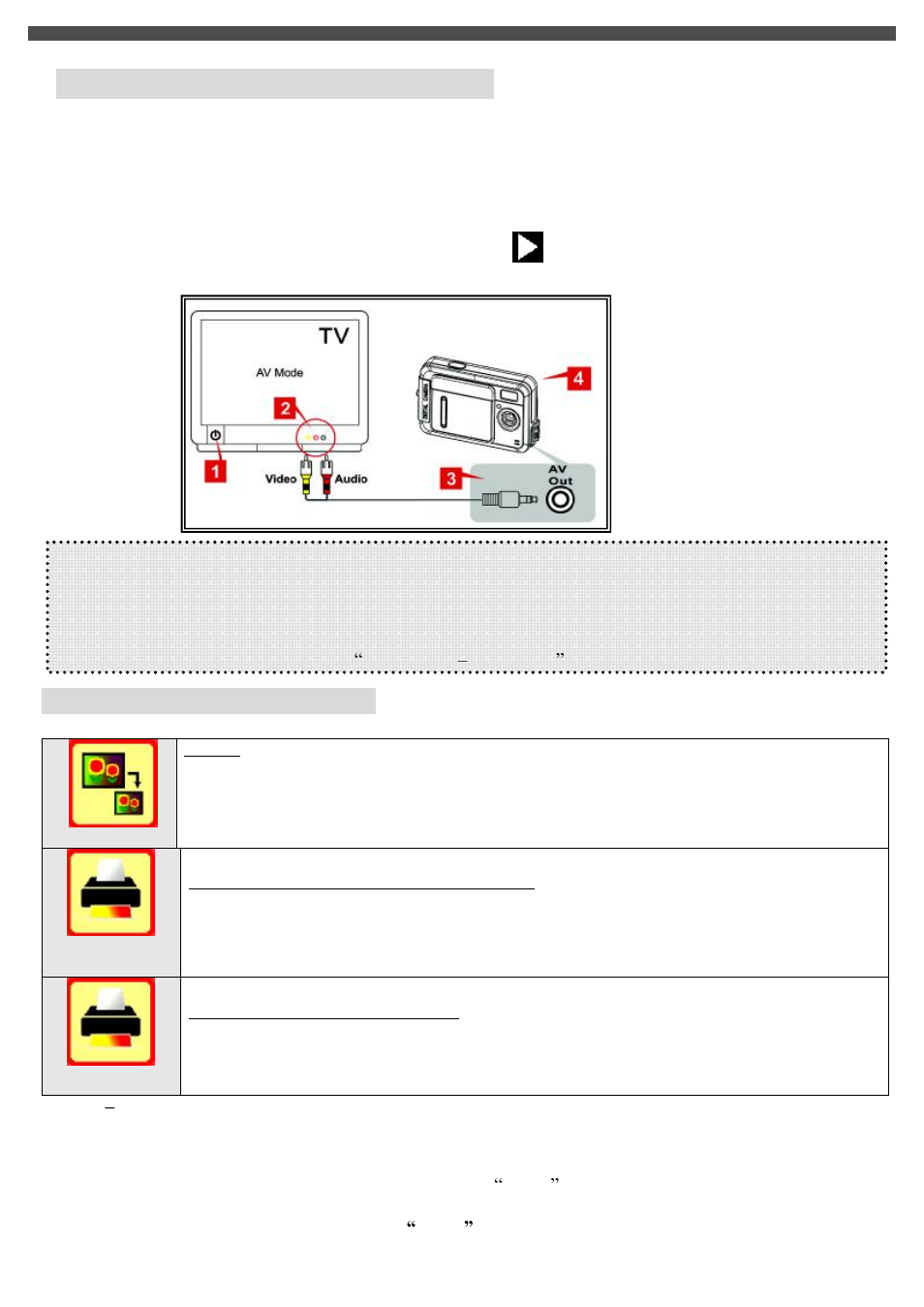 Viewing pictures and movies on a tv, Other settings (play back mode) | Goodman Mfg G-SHOT 3029TFT User Manual | Page 29 / 40