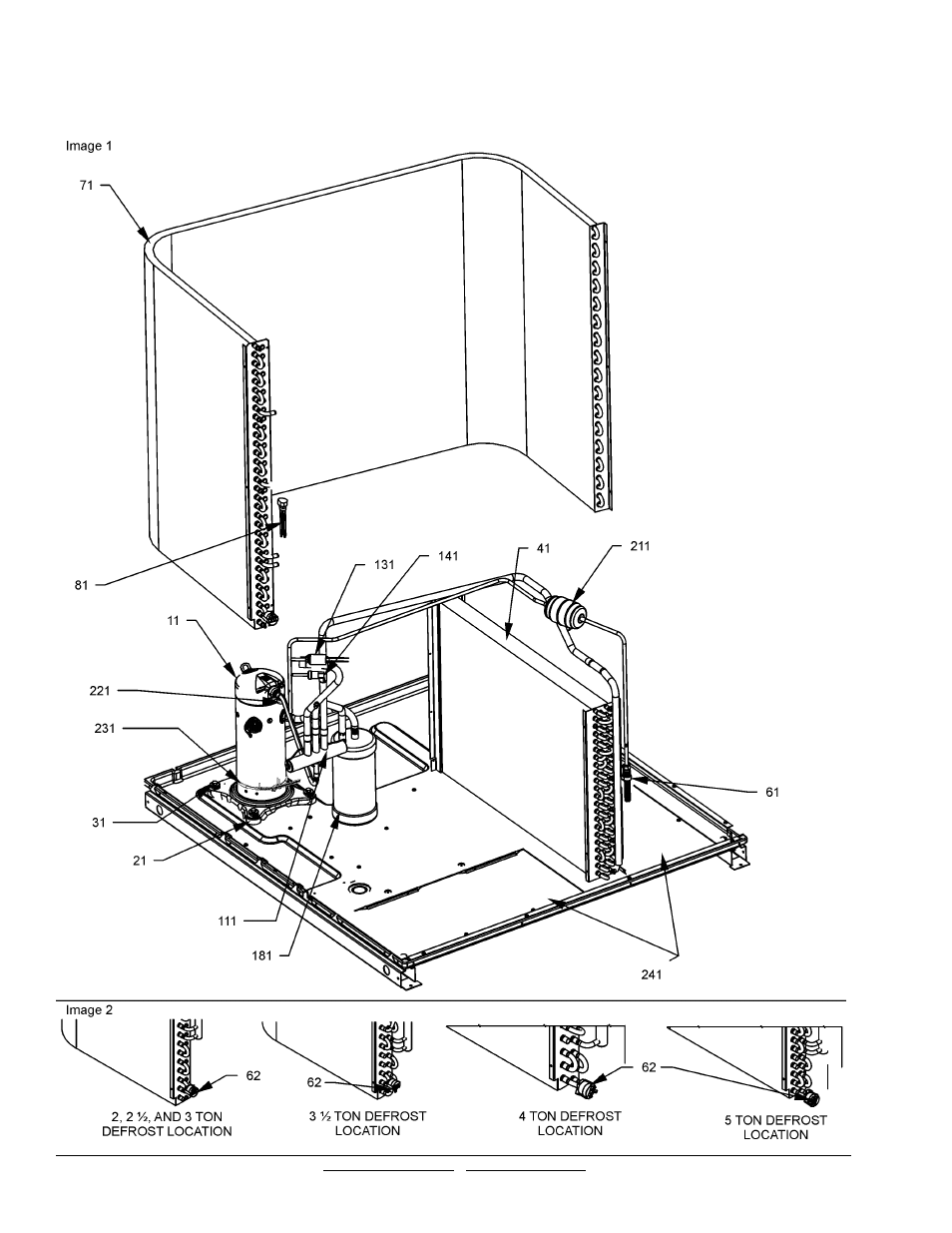 Tubing / coil assemblies | Goodman Mfg GPH1348M43AA User Manual | Page 8 / 12