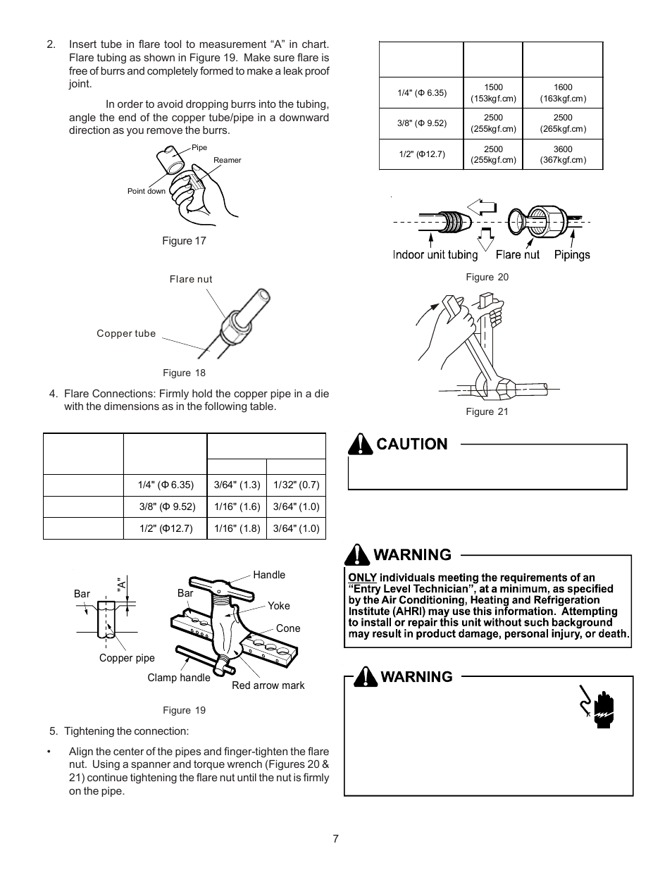 Electrical | Goodman Mfg Split Type Room Air Conditioner and Heat Pump 000 &12 User Manual | Page 7 / 12