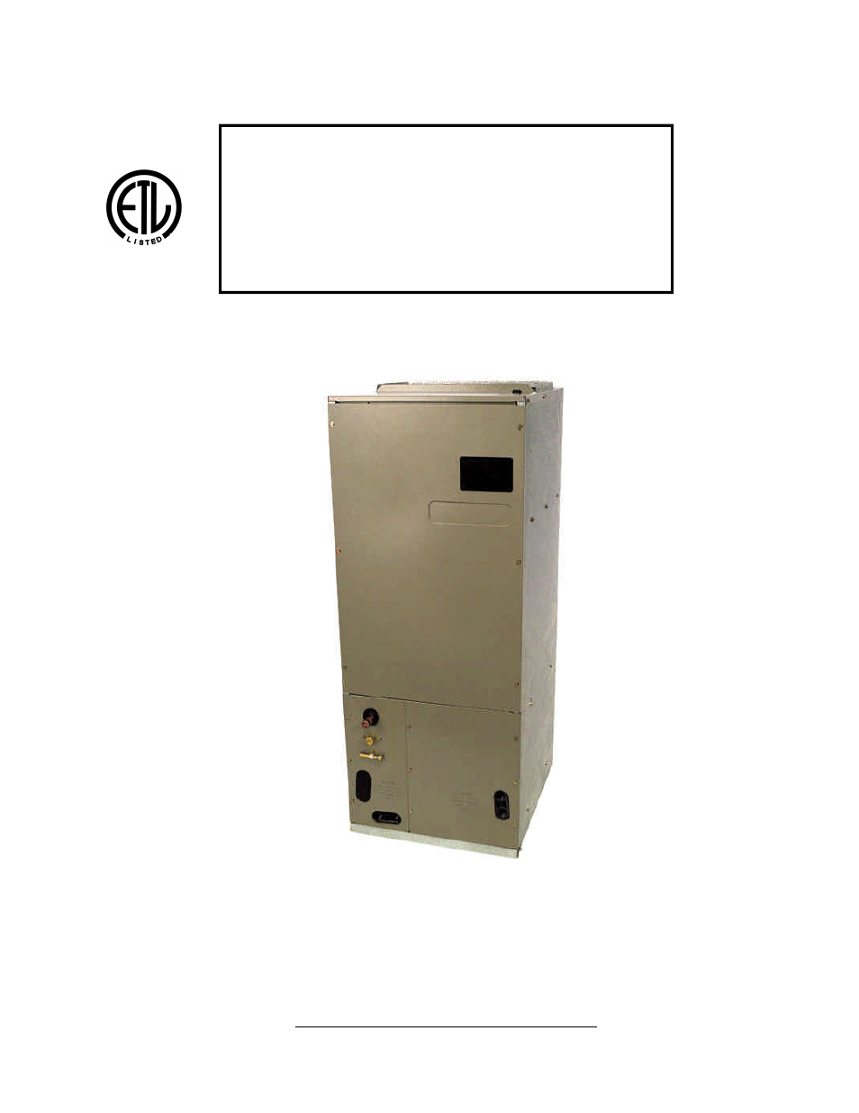 Goodman Mfg ARPF User Manual | 13 pages