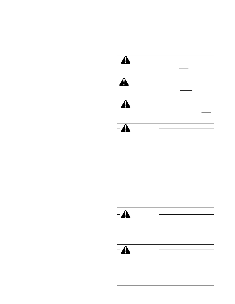 Danger, Caution, Warning | Goodman Mfg ARPF User Manual | Page 2 / 13