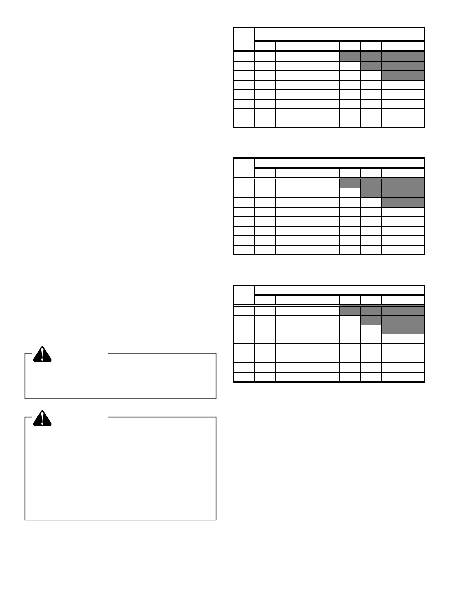 Warning | Goodman Mfg ARPF User Manual | Page 4 / 13
