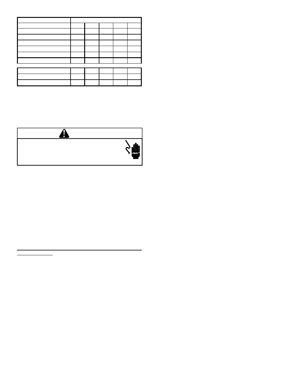 Warning, Service | Goodman Mfg IO - 395 User Manual | Page 13 / 16