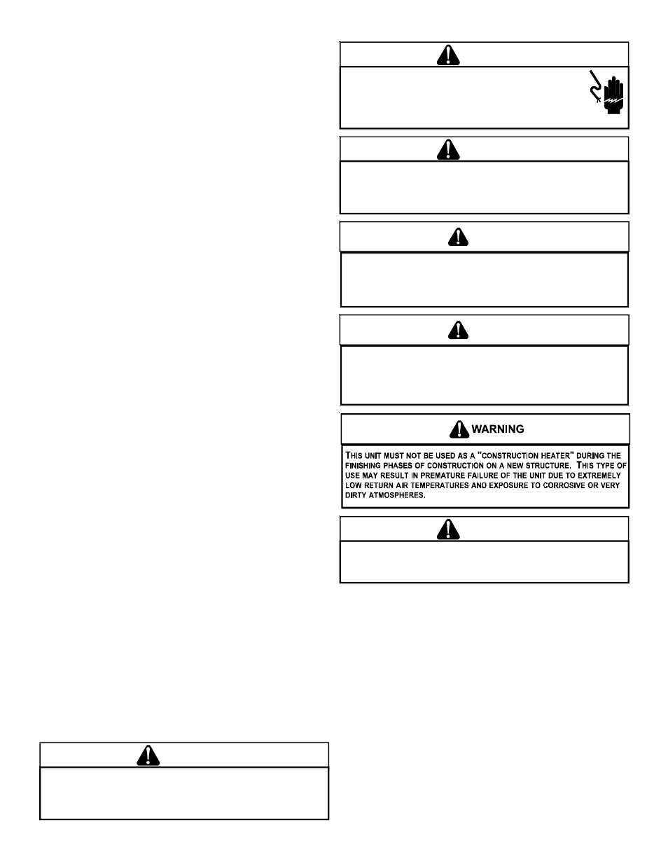 Warning, Shipping inspection, Replacement parts o | Safety instructions, Codes and regulations | Goodman Mfg IO - 395 User Manual | Page 3 / 16